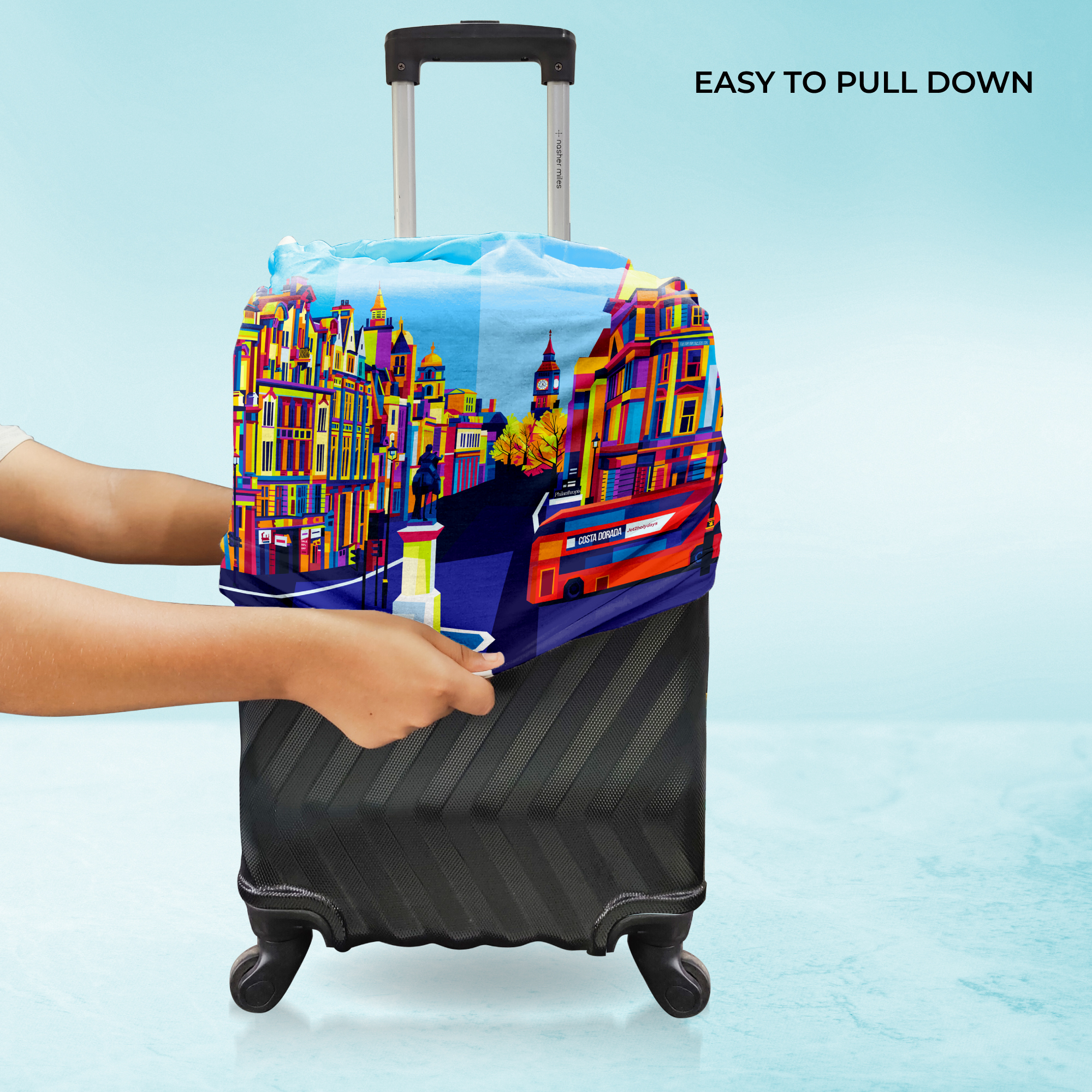 Travel Luggage Covers Suitcase Protector Stretchy India  Ubuy