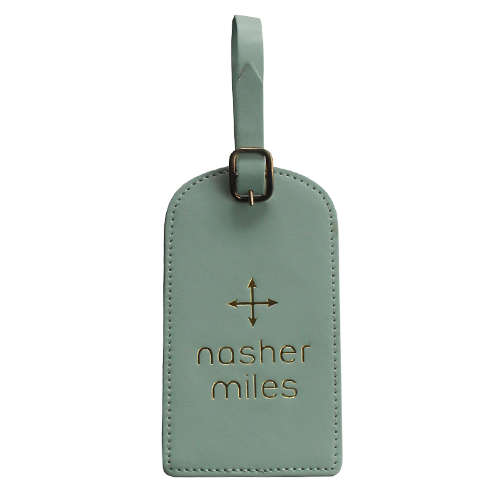 Personalised Luggage Tag_Green