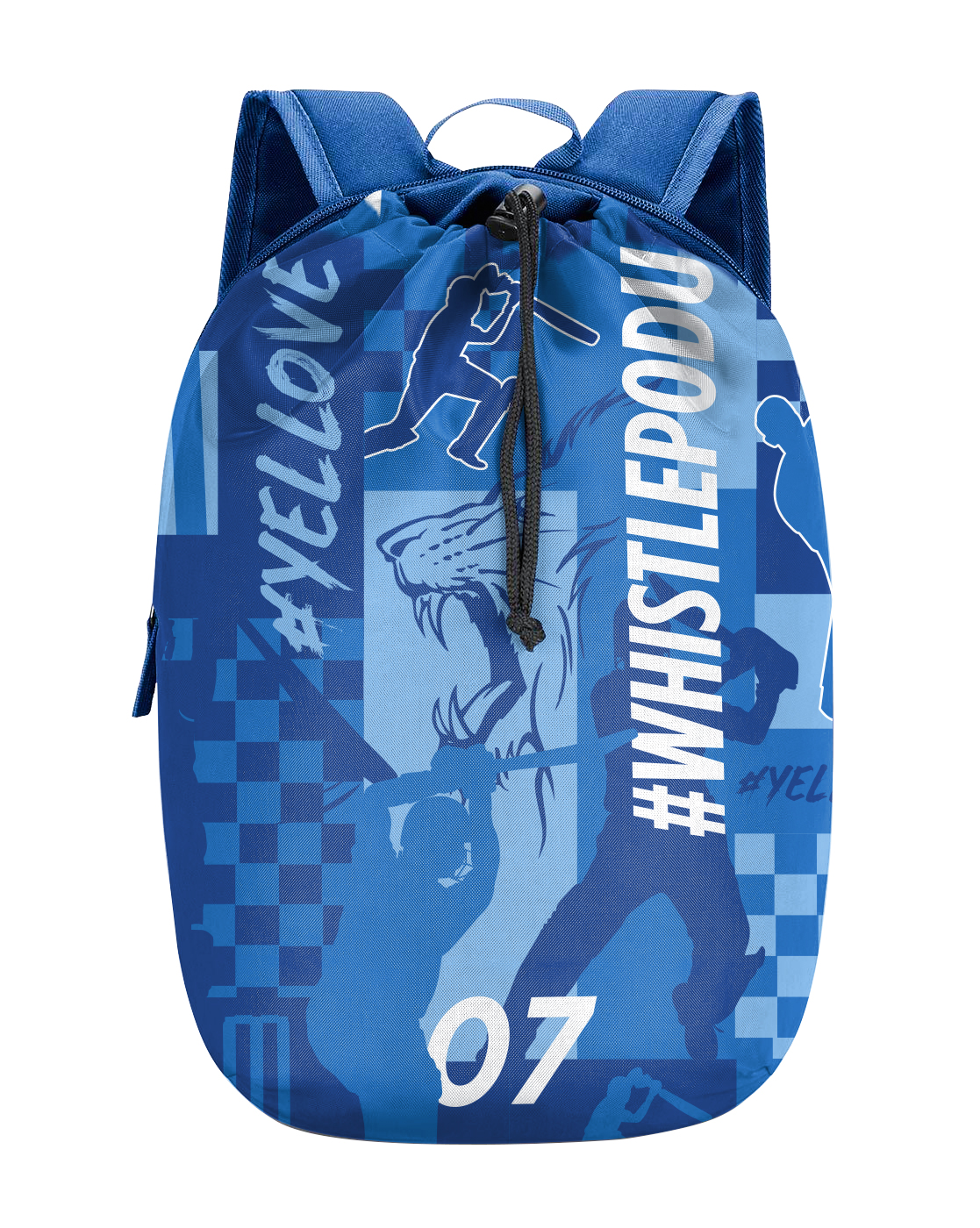 CSK Cricket Blue Daypack